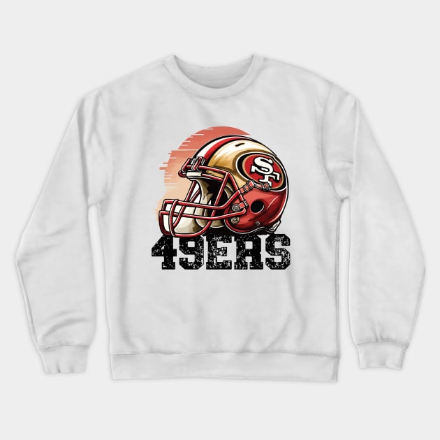 49ers Crewneck Sweatshirt by vectrus